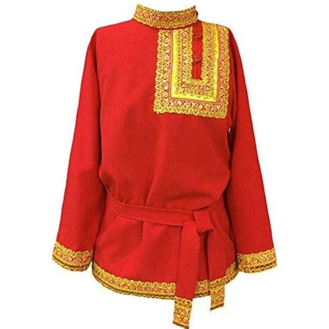 Kosovorotka Russian Shirt Man Quadrille Dance Costume Russian Clothing Slavic Traditional