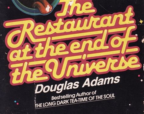 The Restaurant At The End Of The Universe Douglas Adams Etsy