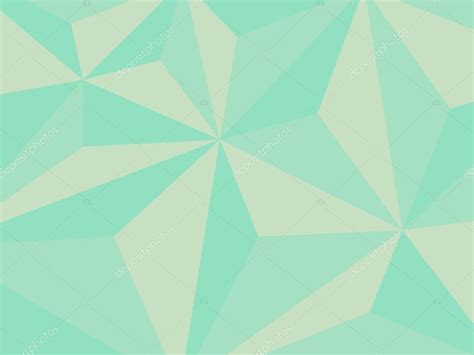 Geometric Retro Background Triangle Design Mint Green Color Vector