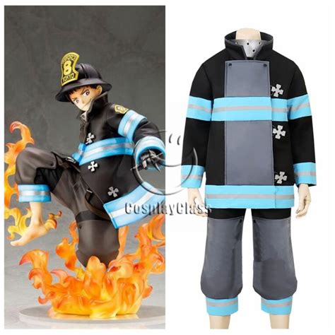 Fire Force Tamaki Kotatsu Yellow Uniform Cosplay Costume Cosplayclass