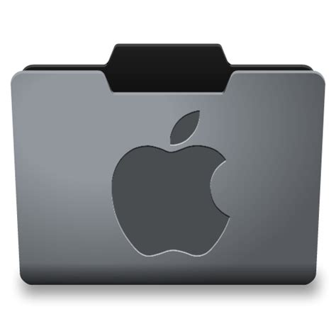 Steel Mac Classy Folder Icon 3304 Free Icons And Png