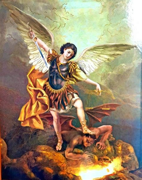 Imagenes De San Miguel Arcangel En Color