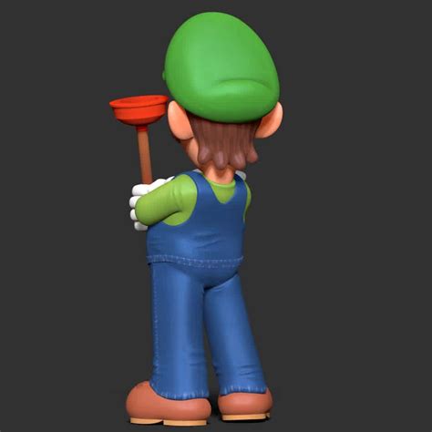 CO3D Luigi The Super Mario Bros