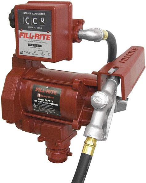 Fill Rite 13 Hp Cast Iron Rotary Vane Manual Fuel Transfer Pump 20