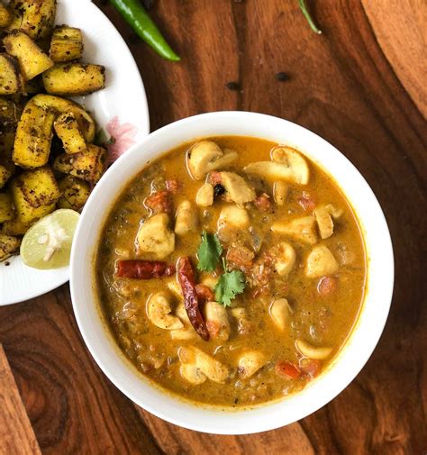 Kodava Kummu Curry Recipe Coorg Style Mushroom Curry Incriediableindia