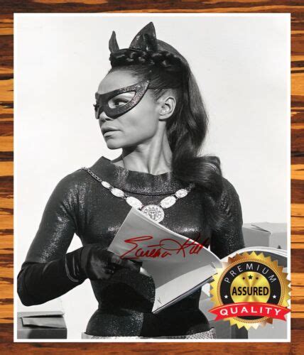 Eartha Kitt Autographed Signed 8 X10 Photo Catwoman Reprint Ebay