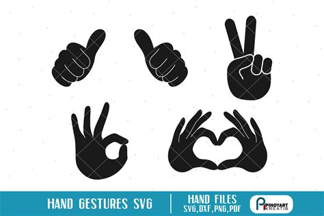 Hand Gestures Svg Hand Svg Hand Svg File Okay Sign Svg 104451