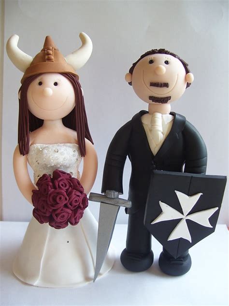 Wedding Cake Toppers Viking Themed Wedding Crafts Craftjuce
