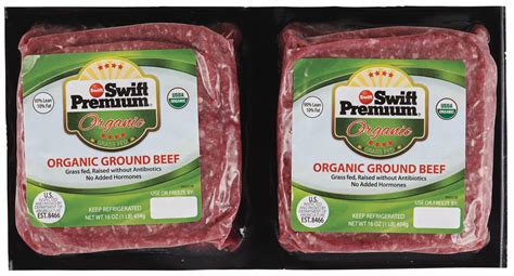 Swift Premium 90 Lean Organic Ground Beef Shop Beef At H E B