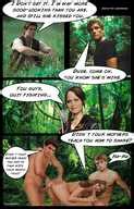 Post Fakes Gale Hawthorne Jennifer Lawrence Josh Hutcherson Katniss Everdeen Liam