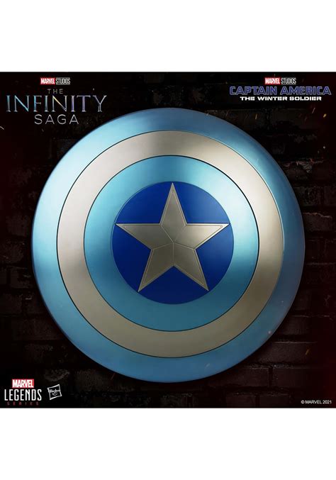 Marvel Legends Series Captain America The Winter Soldier Stealth Shield Prop Replica