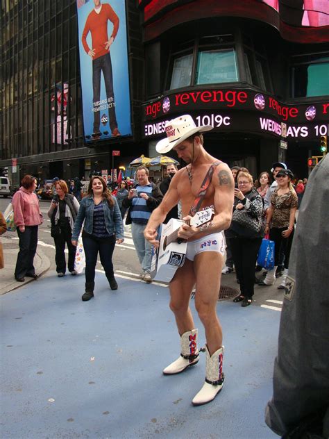 See The Time Square Cowboy