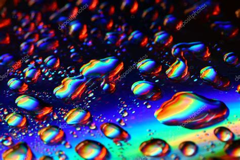 Colored Water Drops — Stock Photo © Yellow2j 4972884