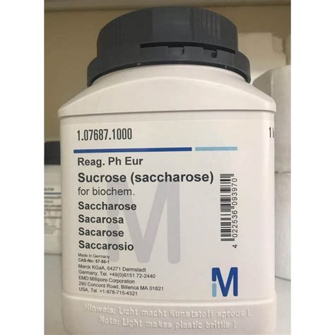 Sucrose Saccharose For Biochemistry