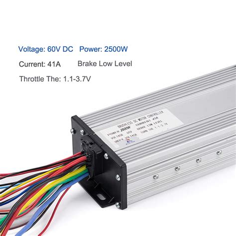 Buy Kun Ray 60v 2500w Electric Brushless Dc Motor Controller41a 18
