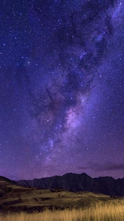 Звездное Небо Млечный Путь Обои 1080x1920 Изображения неба