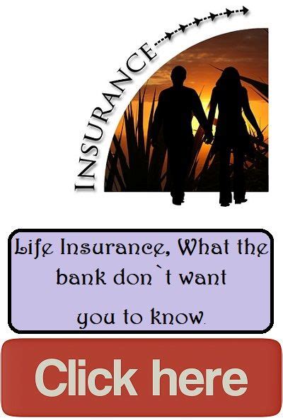 People tend to approach life insurance with a measure of hesitation, assuming they don't need it or can't afford it. Life Insurance, What the bank don`t want you to know ...