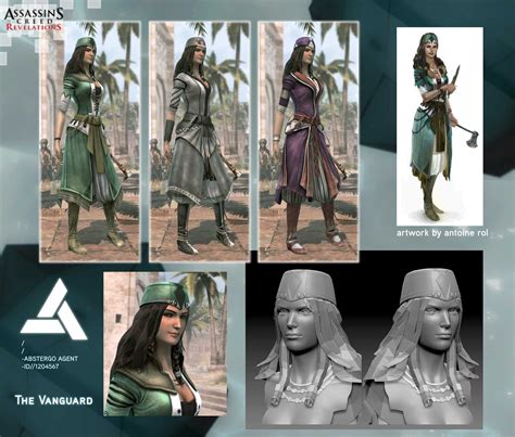 Assassin S Creed Revelations Multiplayer Characters Zbrushcentral