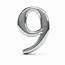 Silver Chrome Number 9 Stock Photo  Download Image Now IStock