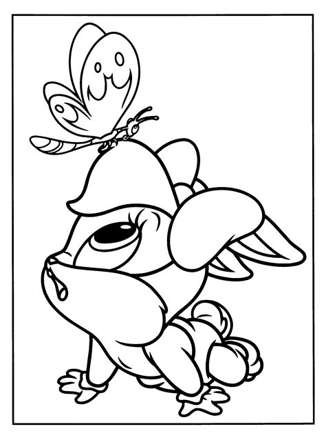 Baby Lola Bunny Coloring Pages Coloring Home