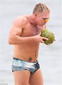 Sam Champion Flaunts His Buff Body On Brazilian Beach