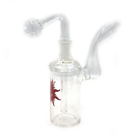 Clear Glass Parts Oil Burner Bubbler Water Pipe Mm Downstem