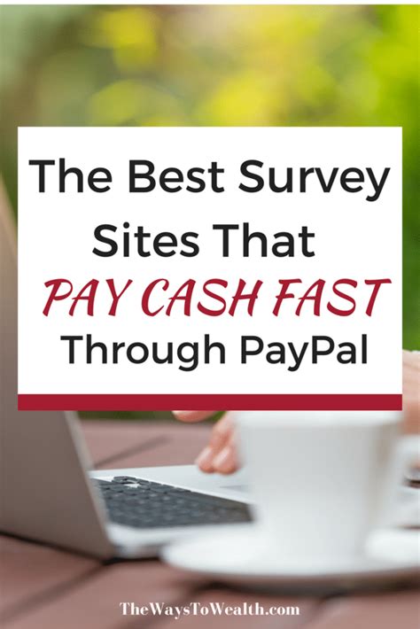 Maybe you would like to learn more about one of these? 12 Surveys That Pay Cash: Legit Survey Sites That Pay Cash With PayPal