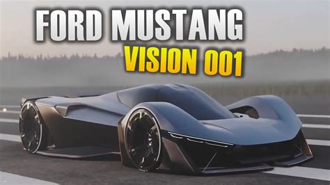 Concept Cars Ford Mustang Vision 001 Youtube