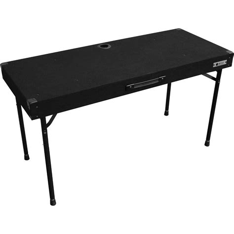 Odyssey Ctbc2048 Dj Work Table With Adjustable Folding Ctbc2048