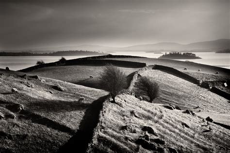 Irish Landscape Black And White George Karbus Photography