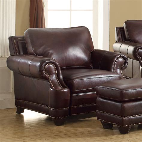 4.3 out of 5 stars with 4 ratings. Heywood Armchair and Ottoman | Brown leather chairs, Chair ...