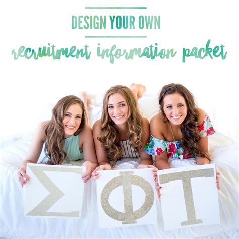 Going Through Sorority Recruitment Stand Out By Designing A