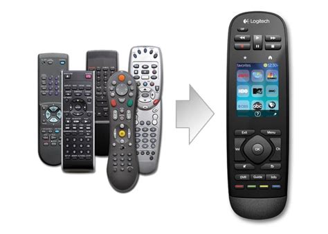 Logitech Harmony Touch Universal Remote With Color
