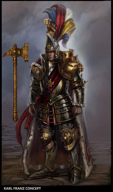Total War Warhammer Karl Franz Concept By Rineart On Deviantart