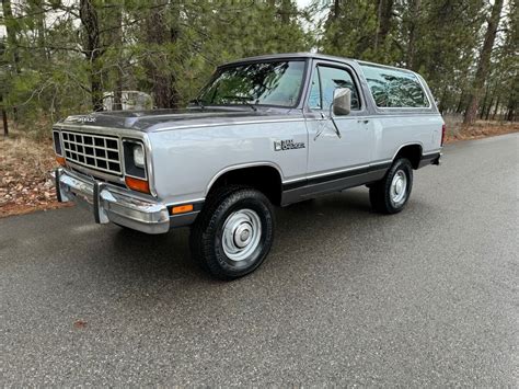 1985 Dodge Ramcharger For Sale Dodge Ramcharger 1985 For Sale In