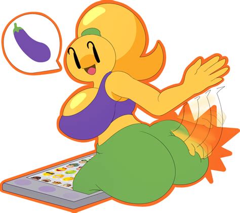 Rule 34 2018 Anthro Big Ass Big Breasts Doodlewill Eggplant Emoji Race Emoji Slut Emojifam