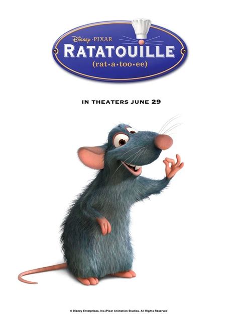 Ratatouille Poster Ratatouille Disney Ratatouille Movie