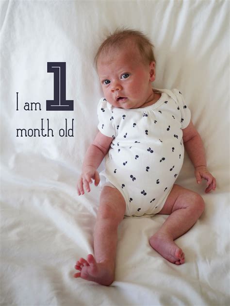 What Does A 1 Month Old Baby Know