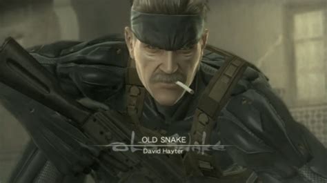 Imagen Introducción Mgs4 Old Snakepng Metal Gear Wiki La