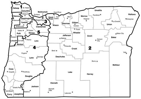 Voting Districts Does Oregon Have A Gerrymander Problem