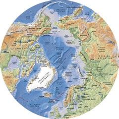 Arctic Topography And Bathymetry Topographic Map GRID Arendal