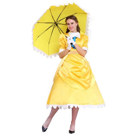 Tarzan Jane Porter Costume Dress Umbrella Adult Womens Halloween