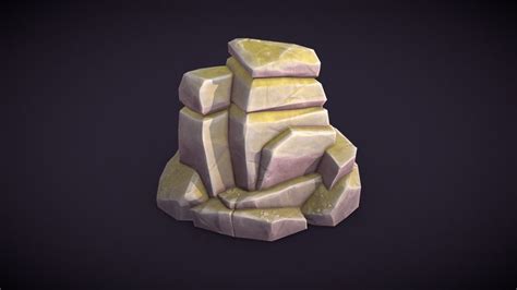 Stylized Stone 3d Models Sketchfab