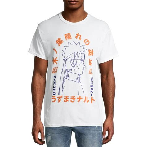 Naruto Shippuden Mens Short Sleeve Graphic Tee