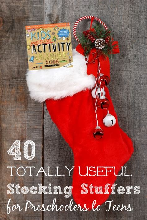 40 Useful Stocking Stuffer Ideas For Kids Tweens