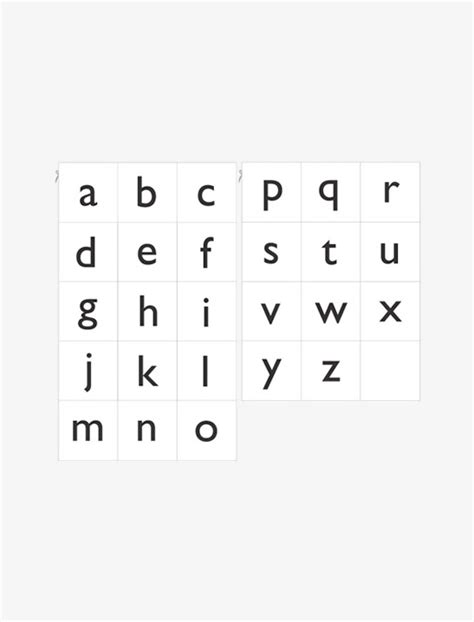 The printable alphabet flashcards below are going to help your child learn their letters in no time. Printable Alphabet Cards Lowercase - Calendar June
