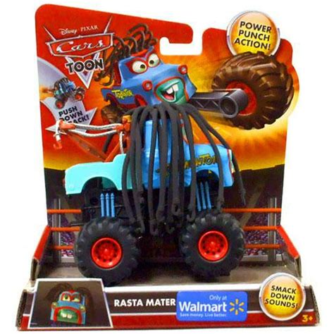 Disney Cars Cars Toon Monster Trucks Rasta Mater Exclusive Plastic Car