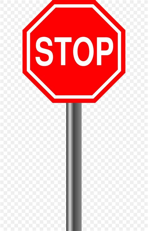 Stop Sign Royalty Free Traffic Sign Clip Art Png 640x1280px Stop