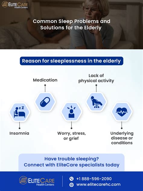 Common Sleep Problems And Solutions For Elderly