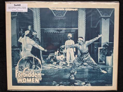 Lot Forbidden Women 1948 Starring Fernando Poe Berting Labra